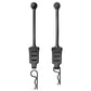 20pcs HobbyPark Micro RC Car Body Clips and Pull Tabs Retainer R Pins for 1/24 1/28 1/36 Scale Mini Cars SCX24 FCX24 Gladiator B
