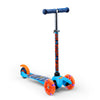 Hot Wheels Self Balancing Kick Scooter With Light Up Wheels, Extra Wide Deck, 3 Wheel Platform, Foot Activated Brake, 75 Lbs Limit, Kids & Toddlers Girls Or Boys, For Ages 3 And Up