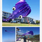 5M 3D Large Octopus Parafoil Kite With Handle & String, Fun To Fly, Outdoor Park Garden Beach Fun