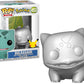 Funko Pop Games: Pokemon - Bulbasaur (Silver Metallic) Collectible Vinyl Figure, Multicolor, 3.5