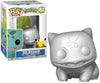 Funko Pop Games: Pokemon - Bulbasaur (Silver Metallic) Collectible Vinyl Figure, Multicolor, 3.5