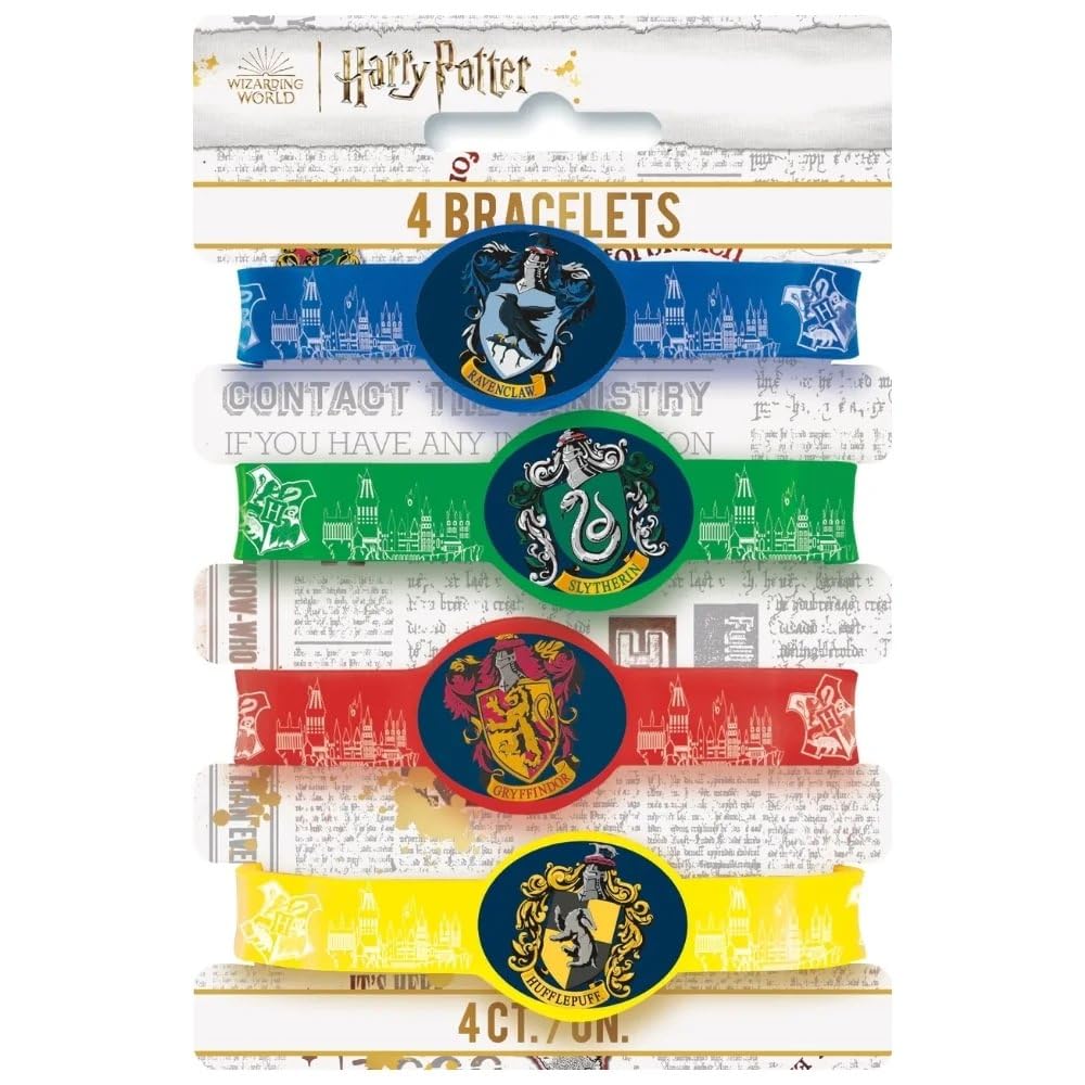 Unique Unisex Child Wristbands Vinyl Bracelets, Multicolor, 2.5 X Us