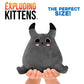 Just Toys LLC 8" Exploding Kittens Plush Devilcat - Multi Color, Polyester, Model 76331