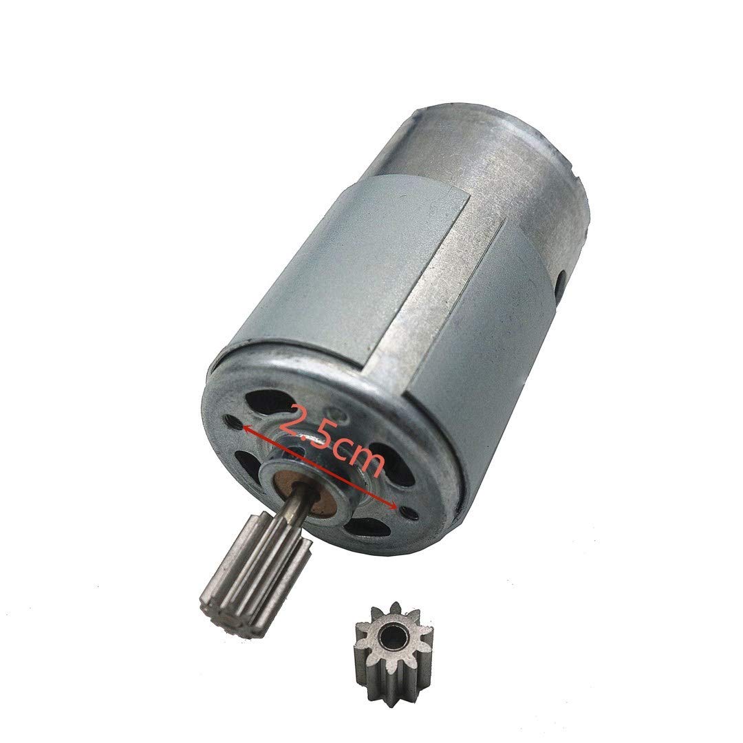 2 Pcs Universal 550 35000RPM Electric Motor High Speed RS550 12V Motor Accessories for Kids Electric Cars Children Ride On Toys