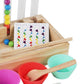 Trendivibe Rainbow Clip Bead Puzzle Math Manipulatives Clip Bead Game For Children Kids| Baby Learning Toy | Infant Activity Toy
