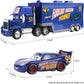 Wltk Movie Cars 2 3 Hauler Truck Champion No.51 & Hudson No.51 Racer Speed 2Pcs Vehicles