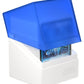 Ultimate Guard Boulder Synergy 100+, Deck Case For 100 Double-Sleeved Tcg Cards, White/Blue, Secure & Durable Storage For Trading Card Games