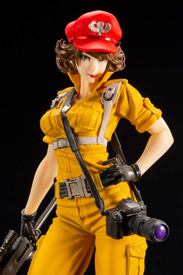 Kotobukiya Gi Joe: Lady Jaye (Canary Ann Version) Bishoujo Statue, Multicolor