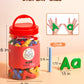 Joycat 78 Pieces Magnetic Letters Numbers Alphabet Fridge Magnets Abc 123 Preschool Educational Learning Plastic Colorful Toy Set Uppercase Lowercase Math Symbols For Toddlers Kids