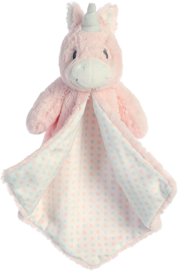 Aurora® Enchanting Magical Unicorn Aria Luvster Baby Stuffed Animal - Soft & Cuddly Toy - Comforting Companion - Pink 14 Inches