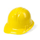 AnapoliZ Yellow Construction Hats Toy For Kids Dress Up Theme Party Fun Pack | 12 - Pack