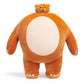 TINY HEADED KINGDOM Pip Bear - 15" Plush Stuffed Animal, Medium Size, Adorable Little Head Bear, Synthetic Material, Perfect for Girls and Boys