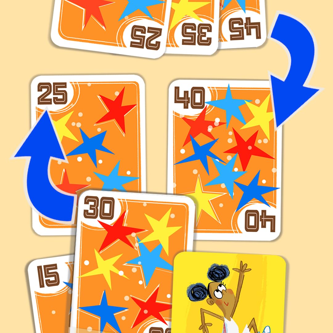 Melon Rind Jump 5, Math Game For Kids (Ages 7+) - Fun Multiples Of 5 Card Game - Engaging Math Game For Kids, Perfect For Holida