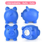 Pjdrllc Large Piggy Bank, Unbreakable Plastic Money Bank, Coin Bank For Girls And Boys, Large Size Piggy Banks, Practical Gifts For Birthday, Easter, Christmas (Dark Blue)