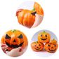 Gustum Pumpkin Decorating Stickers Kits Props Etching Pumpkin Template 18 Sheets Make Your Own Jack-O-Lantern Face Craft Decals