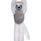 Deluxebase EcoBuddiez Tree Huggers - Sifaka from Small 55cm Hanging Soft Toy Made from Recycled Plastic Bottles. Eco-Friendly So