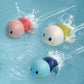 Baby Bath Toys-Wind Up Turtle Bathtub Toys,Toy For Babies 6-12 Months Floating Swimming Turtles For Boys Girls,Baby Shower Bathtime Fun Pool Toys For Toddlers,Gift For 1 2 3 4 Year Old Boys Girls