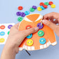 Merishopp Busy Board Threading Lacing Children Early Educational Toys Lacing Sewing| Baby Learning Toy | Infant Activity Toy | S