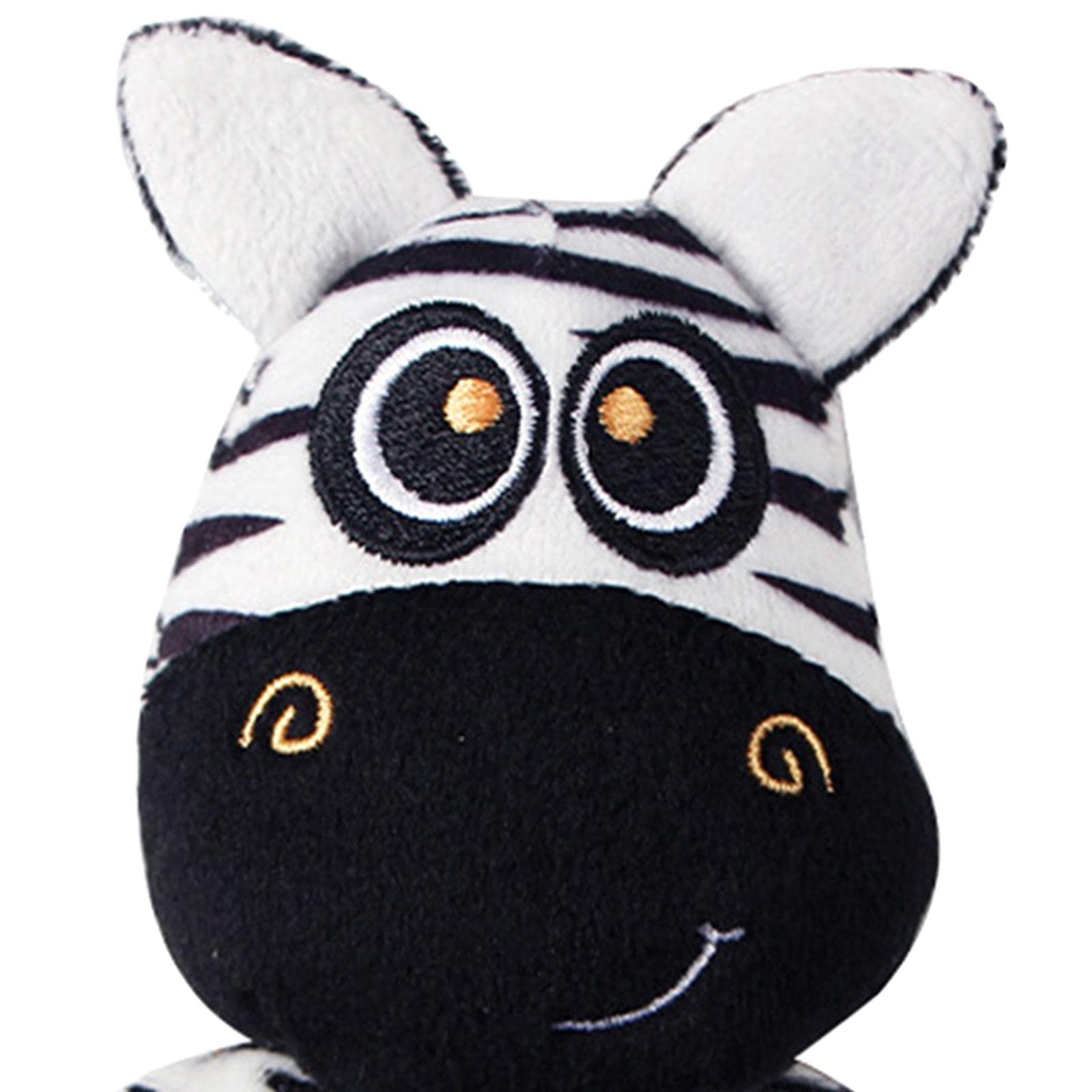 Trendivibe Baby Rattle Handbell Toys Tambourine For Car Seat Girls Boys Toys Zebra| Baby Learning Toy | Infant Activity Toy | Se