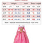 Axaxa Aurora Costume For Girls Halloween Costume Fancy Birthday Party Dress Up With Accessories 3-8T