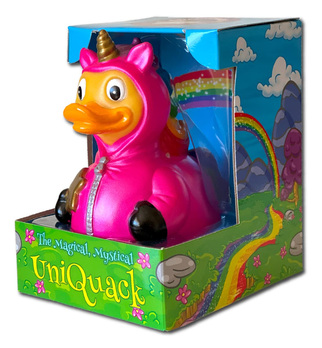 Celebriducks - Uniquack - Floating Rubber Ducks - Collectible Bath Toy Gift For Kids & Adults Of All Ages