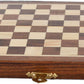Chessbazar Magnetic Travel Pocket Chess Set - Staunton 7X7 Inch Folding Game Board - Handmade In Fine Rosewood - 2 Players, Age 14+