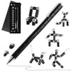 Moonhua Magnetic Pen Fidget Toy, Black Magnet Metal Writing Pen Toy For Anxiety Relief, Diy Multifunctional Decompression Pen For Kids Adults, Idea Gift For Christmas Classroom Teens Party Supplies