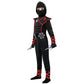 Spooktacular Creations Halloween Ninja Costume  Black Ninja Outfit Set for Kids  Halloween Costumes with Accessories for Boys Dress Up and Role Play Party (XX-Large  14-16 yrs)