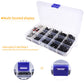 524Pcs RC Screw Kit RC Repair Tool Kit M3 M4 Hex Screws Nut Shell Body Clips Hardware Fastener w/Screw Tray and 17mm Hex Wrench