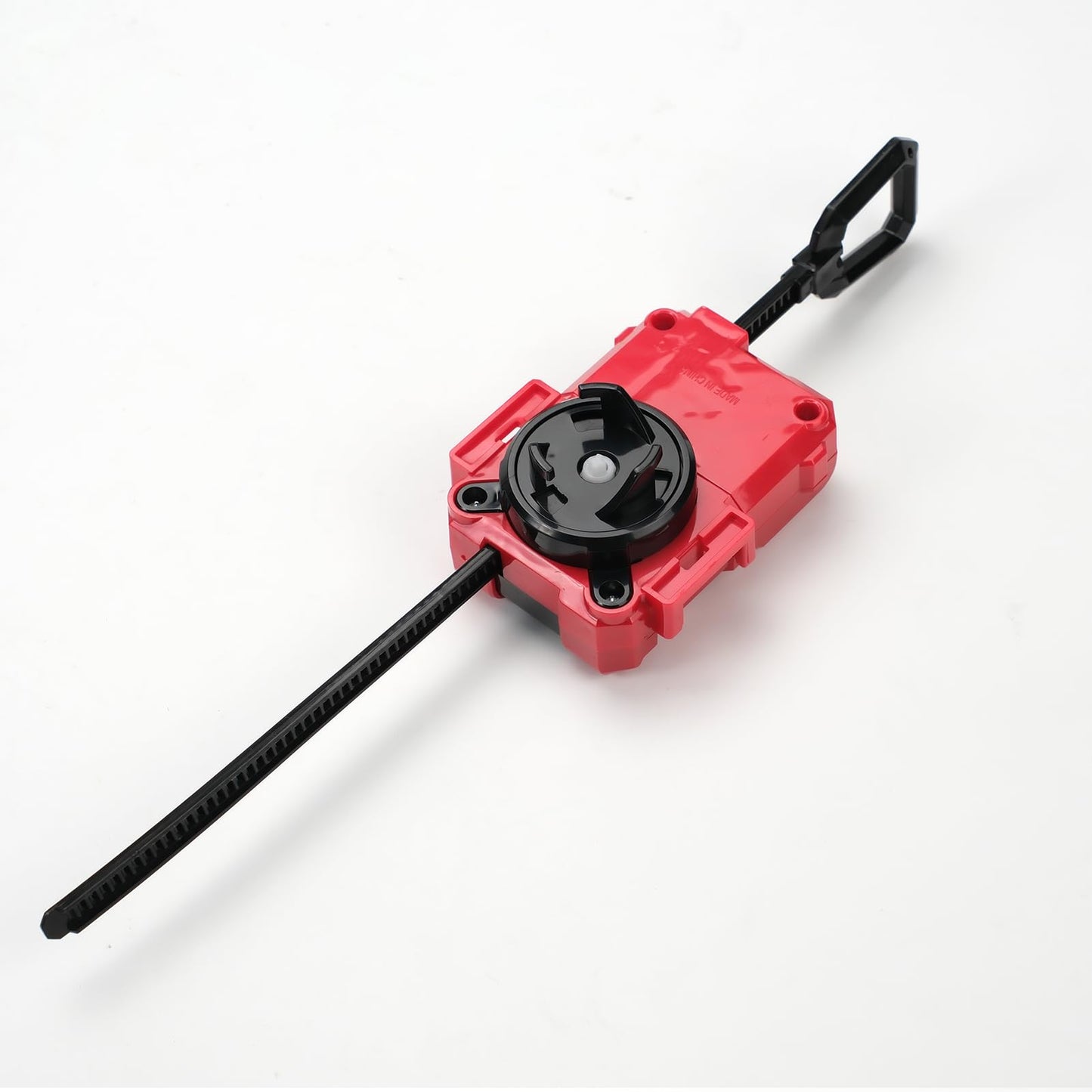 AIBREAY X Winder Launcher Set - 2 Pack Right-Spinning Gyro Launchers, Red & Black, 2"x10"x1", Durable Plastic, Model AIBREAY