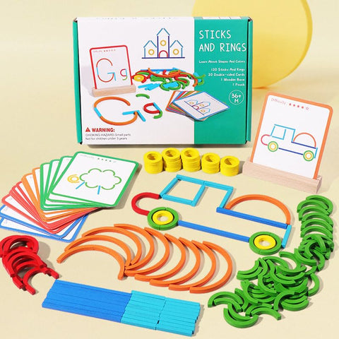 thumbnail image 2 of Montessori Smart Sticks For Toddlers, Montessori Smart Sticks 2 of 12