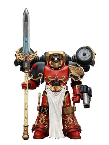 JOYTOY Warhammer The Horus Heresy Blood Angels Crimson Paladins Squad Crimson Paladin 1, 1:18 Scale Action Figure Mecha Joy Toy 