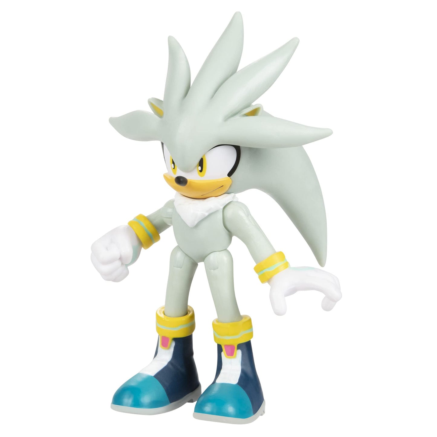 Sonic The Hedgehog Modern Silver 2.5-Inch Action Figure Collectible Toy - Perfect for Fans and Collectors