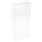 Dollsafe Clear Folding Display Box For Extra Large 11-12.5 Inch Dolls And Action Figures, 6'' W X 3'' D X 13'' H, Pack Of 2