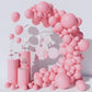 Moukiween Pink Balloons 100 Pack Pastel Pink Balloons Different Sizes Pack 18 12 5 Inch Light Pink Balloons Garland Arch Kit For Girl'S Baby Shower Birthday Wedding Party Decorations
