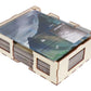 The Broken Token Game Organizer Compatible With Spirit Island - Wooden Game Organizing Box With Multiple Trays
