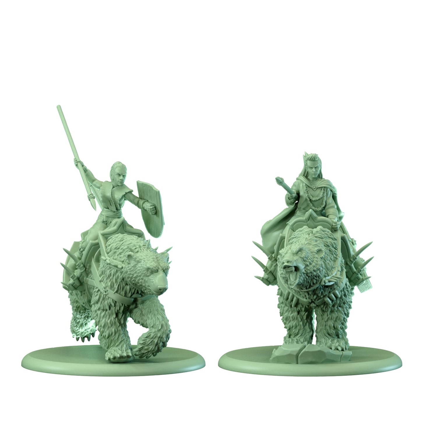 Cmon A Song Of Ice And Fire Tabletop Miniatures Game Frozen Shore Bear Riders Unit Box Strategy Game For Teens And Adults Ages 1
