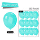 Partywoo Pearl Teal Balloons, 50 Pcs 12 Inch Teal Balloons, Teal Blue Balloons For Balloon Garland Or Balloon Arch As Party Decorations, Birthday Decorations, Baby Shower Decorations, Teal-Z13