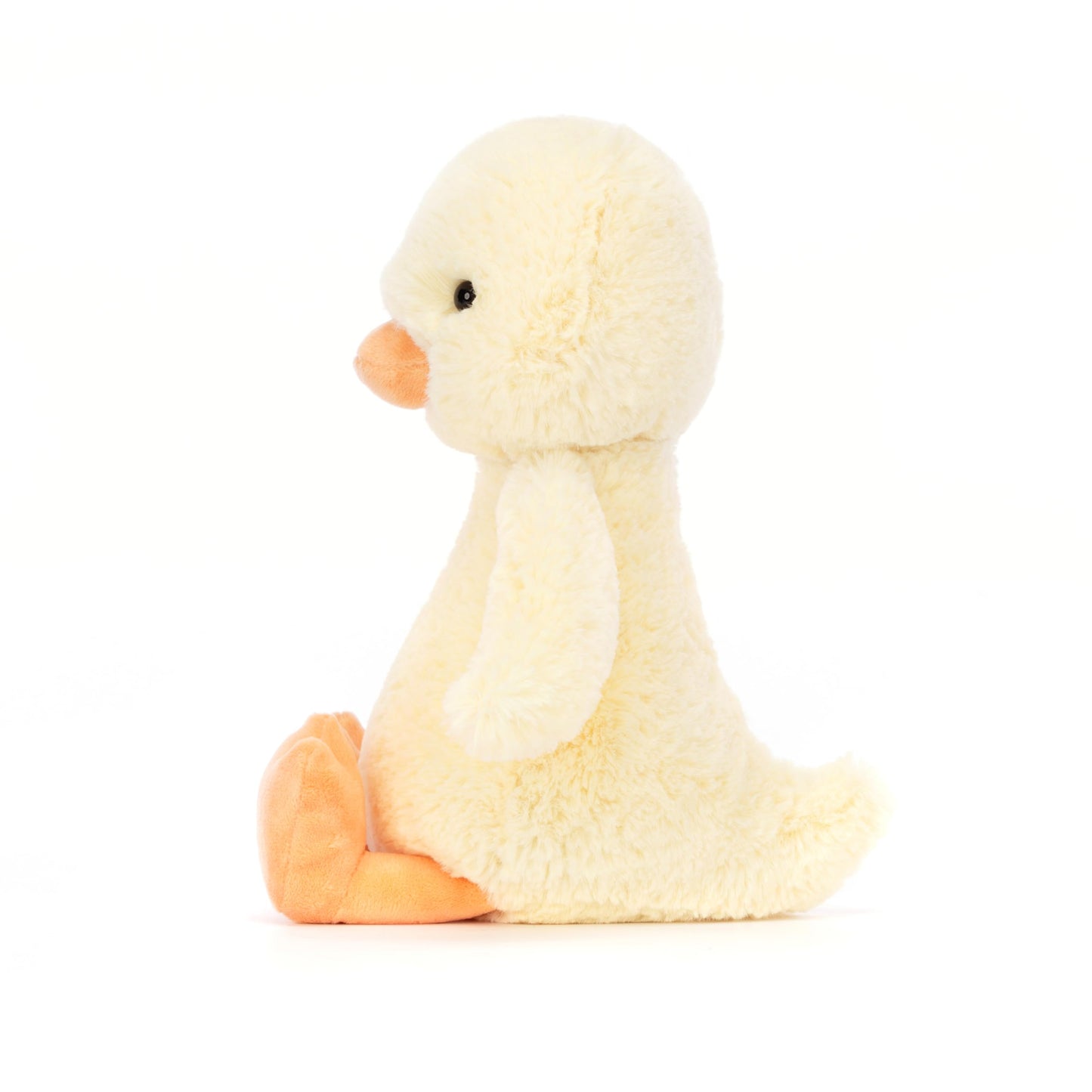 Jellycat Bashful Duckling Stuffed Animal, Medium 12”, Polyester Plush Toy, Duck Color, Classic Children's Gift