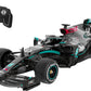 Rastar 98500 1/18 Mercedes Rc Car - Officially Licensed Mercedes-Amg F1 Remote Control Car For Play And Display - Ideal Gift For