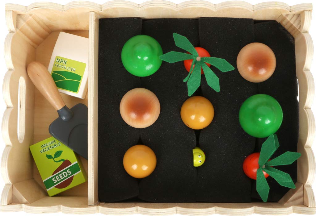 Small Foot Wooden Toys - Vegetable Garden Complete Playset