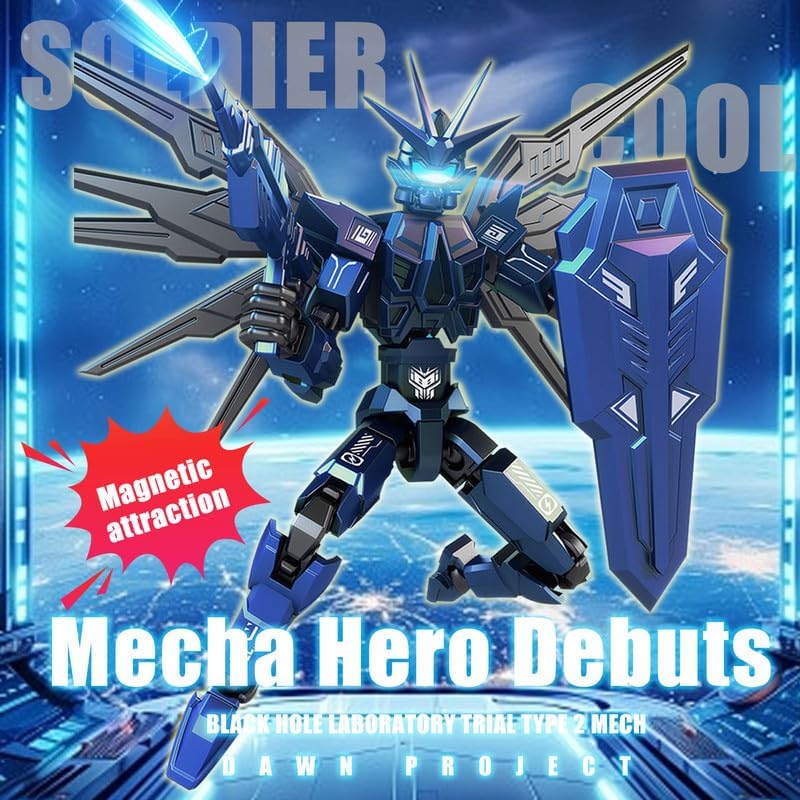 T13 Action Figure 2-Pack Set  Titan 13 Robot 3D Printed Already Assembled Collectible Toy with Dummy 13 Figure for 6 7 8 9 10 11 12 Years old Kids Gift  Titan13 & T-13 Model Kit for Kids & mature-themeds