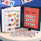 SHAKTISM Matching Letter Spell Learning Game Educational Toys Sight Words Games Preschool Activities Spelling Letter Words Gift 