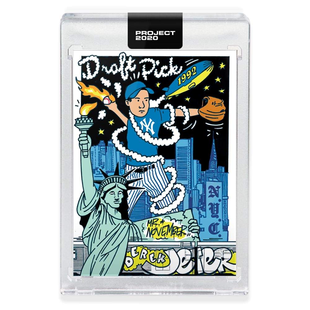 Topps Project 2020 Baseball Card #107 1993 Derek Jeter by Ermsy