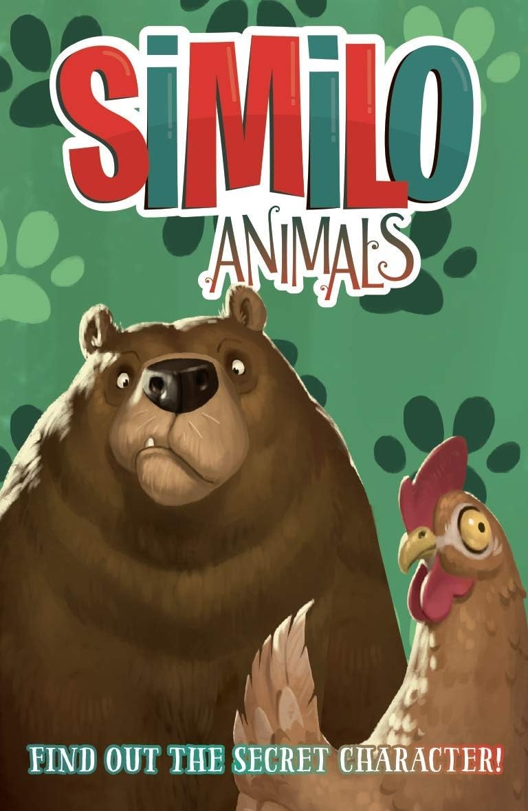 Horrible Guild Similo Animals Card Game - 2-8 Players, Ages 8+, Fast-Paced Fun, Multicolor, Model LUMHG046