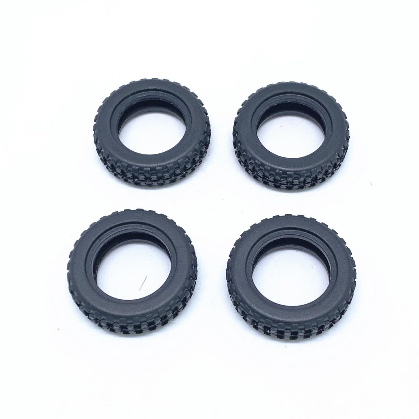 KingVal Replacement 4PCS Rally Tire Tyre Wheel RC Parts Compatible with WLtoys K979 K989 284131 284010 RC Car
