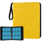 GERMUN 720 Card Binder  enhanced Trading Card Binder  9 Pocket Double Sided Pocket PU Card Collection Binder  Collector Card Album  Card Folder for MTG  TCG  Sports Cards  Game Cards (Yellow)