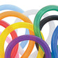 Qualatex 160Q Traditional Assortment, Biodegradable Latex Balloons, 100 Count Per Pack (1-Pack)