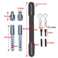 RC-Hub 1Set Body Post Mounts Metal Front and Rear Shell Column for 1:10 Axial SCX10 90046 90047 RC Car (Titanium)