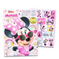 Disney Minnie Mouse Coloring Book Bundle -- 3 Pack Coloring Books with Stickers (Minnie Mouse Party Supplies Pack)